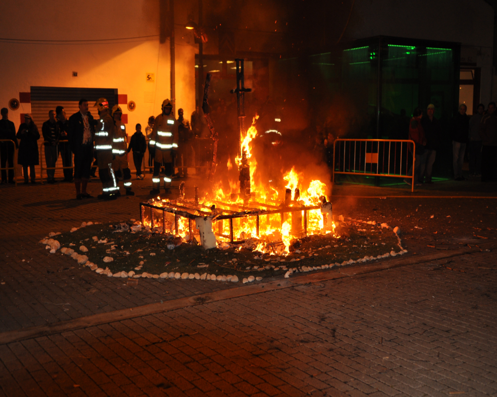 fallas denia 2012 vuur